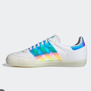Adidas Sambas in iridescent